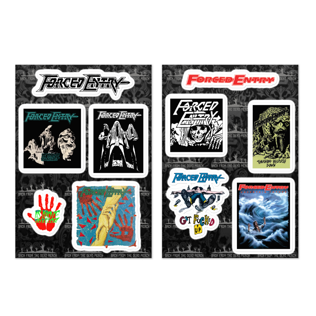 Forced Entry Sticker Sheet Bundle