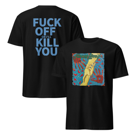 ミュージシャン NECROSANCT/Completely Fuck Off T-shirt ミュージシャン NECROSANCT/Completely Fuck Off T-shirt