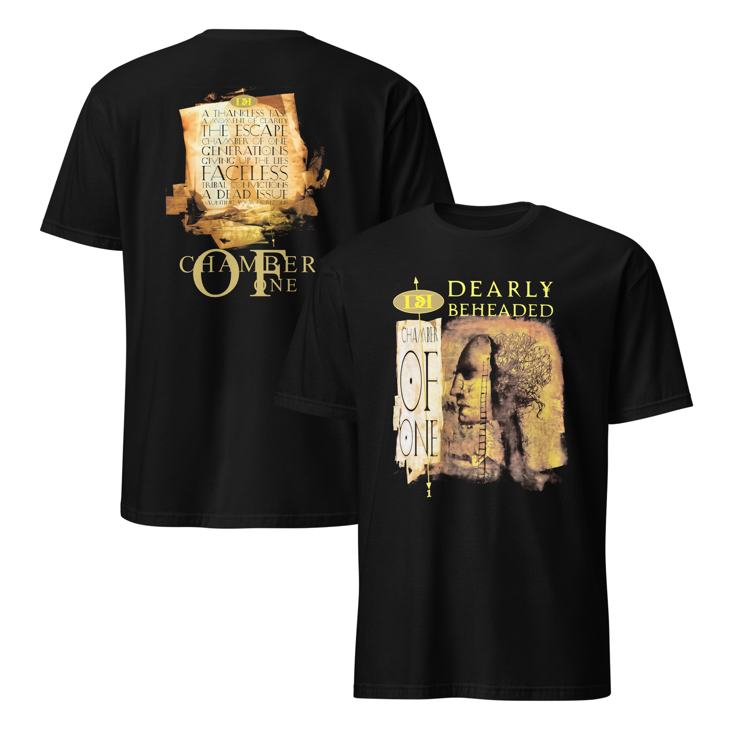 Dearly Beheaded 'Chamber of One' T Shirt