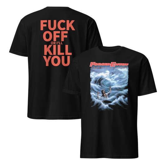 Forced Entry 'Uncertain Future' T Shirt FUCK OFF