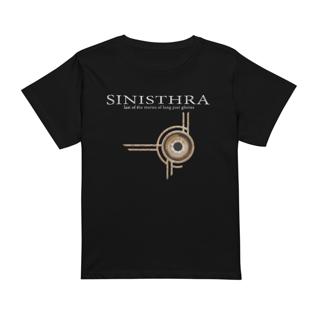 Sinisthra 'Last of the Stories of Long Past Glories' T Shirt Womens