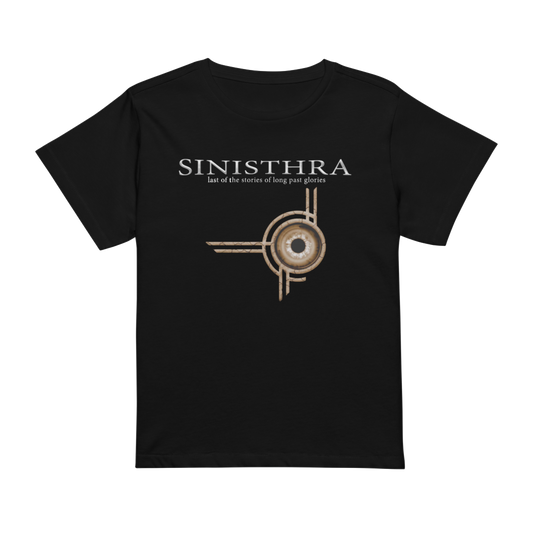 Sinisthra 'Last of the Stories of Long Past Glories' T Shirt Womens