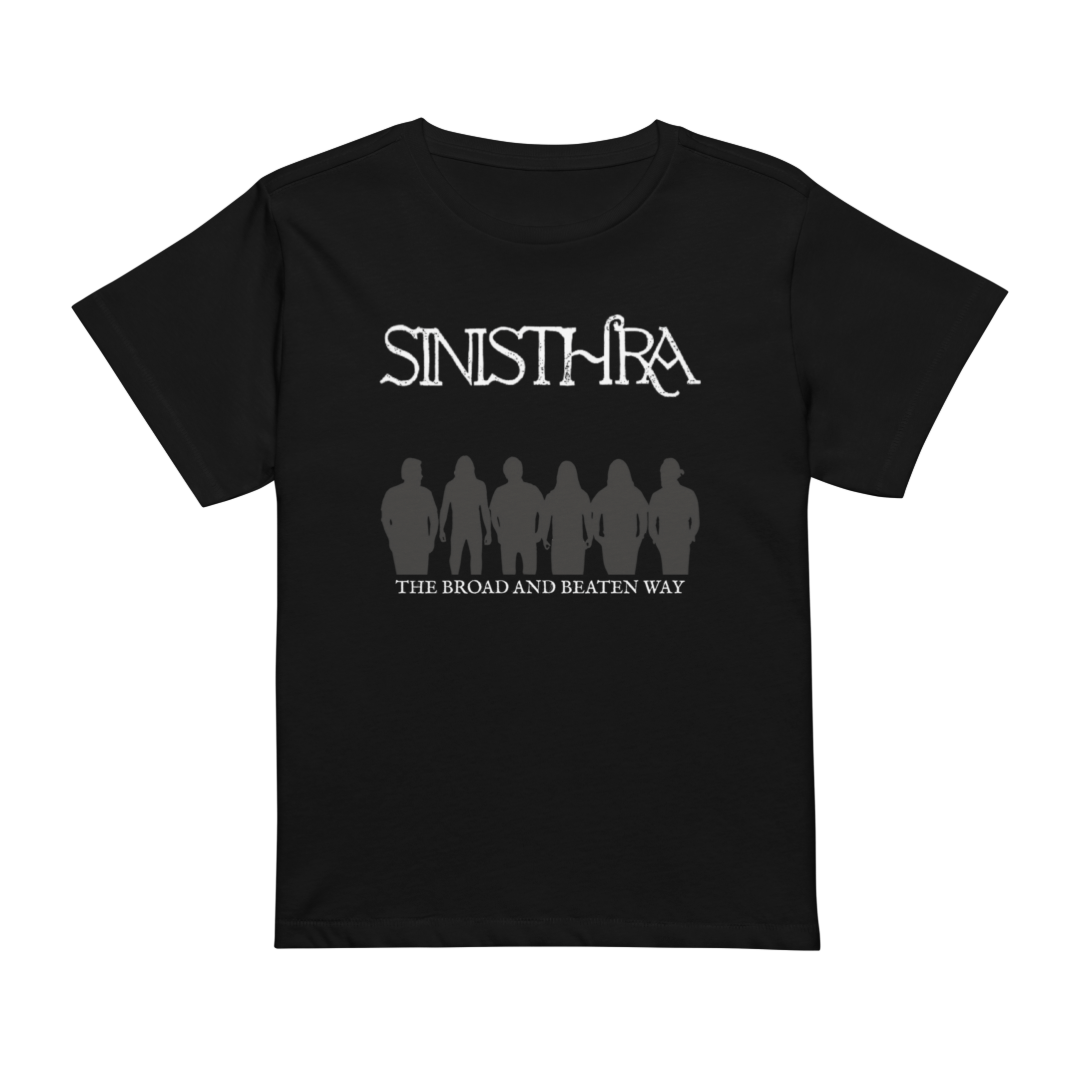 Sinisthra 'The Broad and Beaten Way' T Shirt Womens