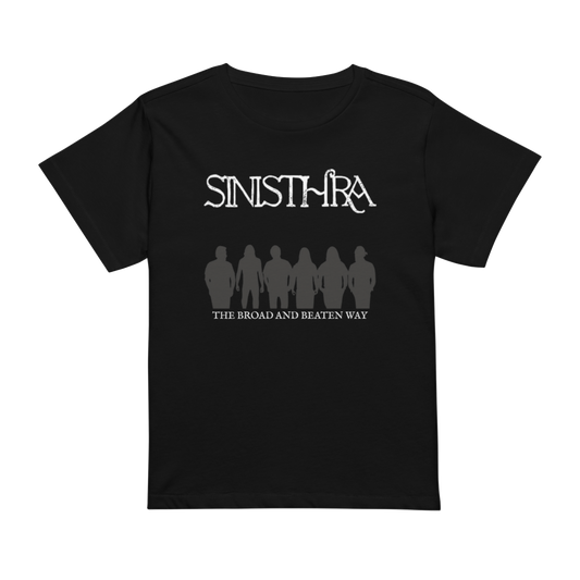 Sinisthra 'The Broad and Beaten Way' T Shirt Womens