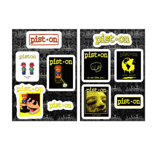 Pist.On Sticker Sheet Bundle