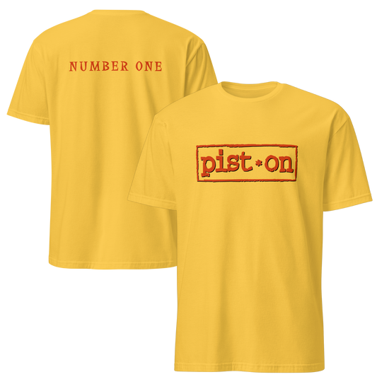 Pist.On 'Number One' Yellow T-Shirt