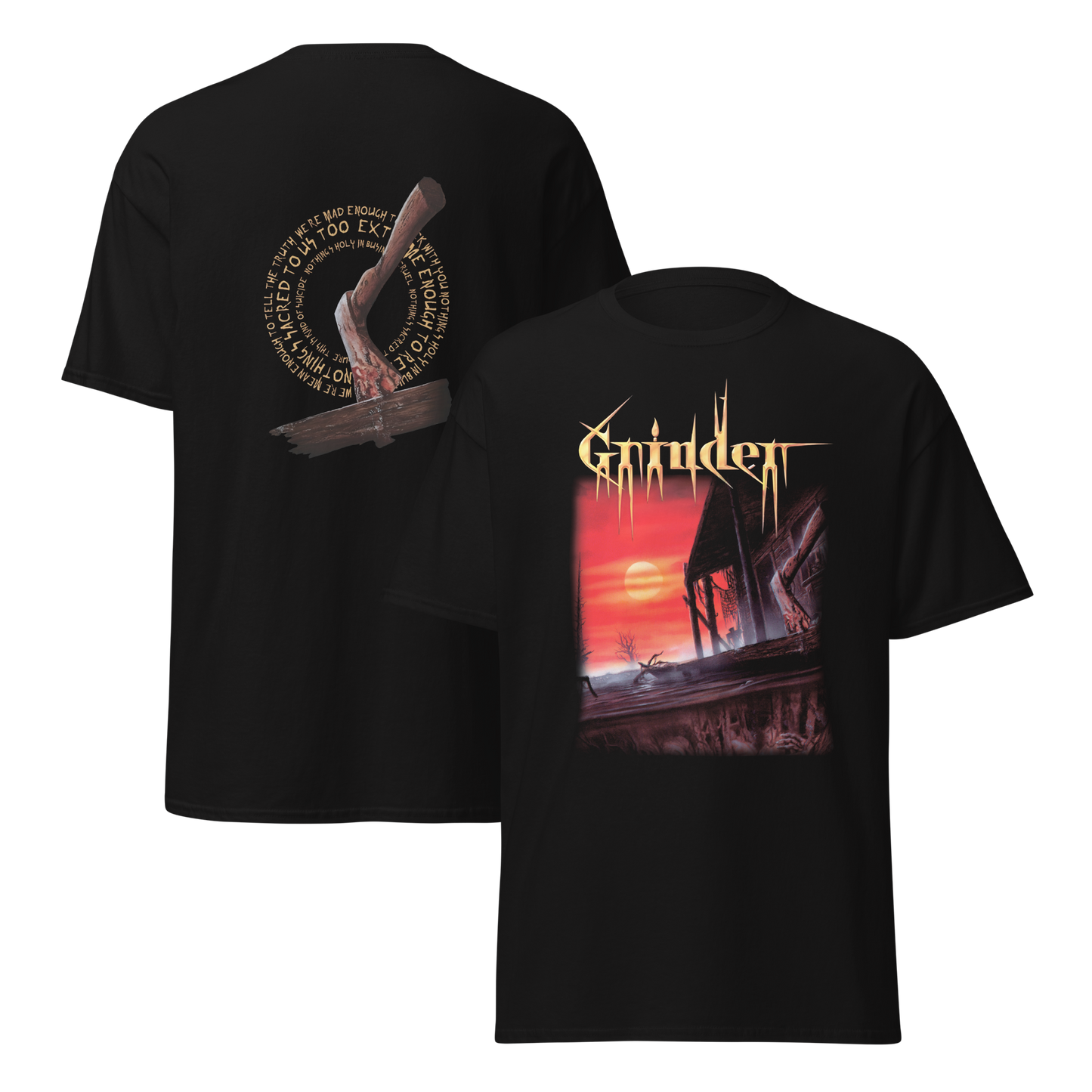 Grinder 'Nothing is Sacred' Short Sleeve T-Shirt